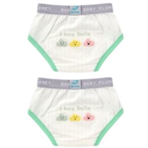 베이비플라넷 유아 배변훈련팬티 클라우드 그린 L X2