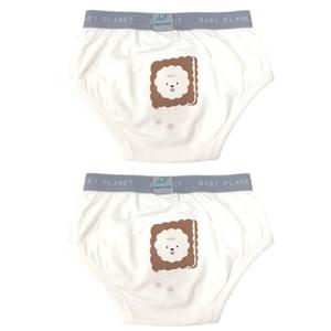 베이비플라넷 유아 배변훈련팬티 쿠키품은비숑 M X2개