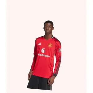 아디다스 ADIDAS 맨체스터 유나이티드 25 26 긴팔 홈 저지 JP3037 335205