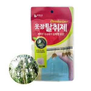 리빙굿 옷장탈취제 숲속향 2개