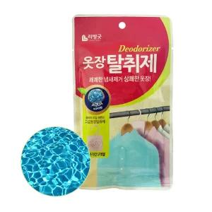 리빙굿 옷장탈취제 아쿠아향 2개