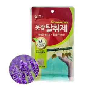 리빙굿 옷장탈취제 라벤다향 2개