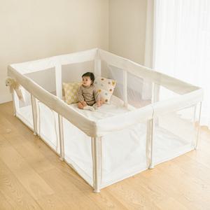 루나스토리 3초폴딩 휴대용베이비룸 논슬립 접이식 아기 안전가드 울타리