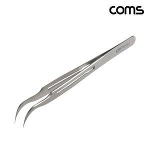 전자공학용 굽은형 곡선 핀셋 PCB 보드 꺾임 집게