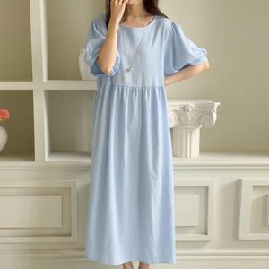 빅사이즈 507 루시드유넥주름원피스 DRDU870