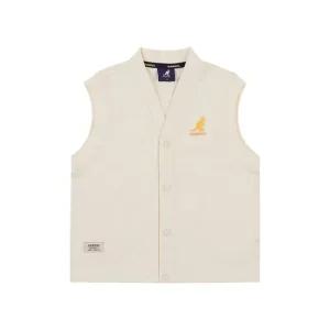 [캉골키즈]뉴 심볼 패치 저지 오픈 베스트 QA 0003 오프 화이트