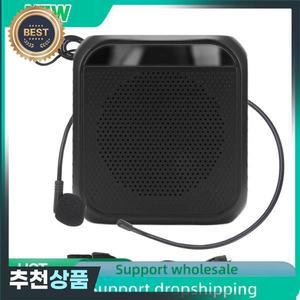 휴대용 음성 증폭기 마이크 헤드셋 교사 교육 투어 가이드 교실용 충전식