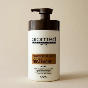 바이오메드 트리트먼트 릴렉스업 프로페셔널 인크레더블 LPP 실크 헤어 마스크 1000ml 