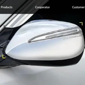 싼타페 DM 사이드미러커버 2pcs 사이드미러몰딩 자동차사이드미러커버 차량용사이드미러커버