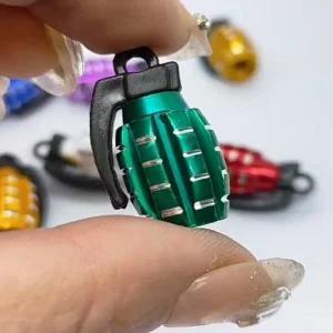 수류탄 타이어밸브캡 40대남성 에어캡 마개 고무 외제차 사용이편리한 공기 오토바이 캡커버