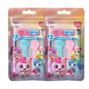 캐치티니핑 썸머밴드 2개입X2개/어린이 유아 모기 썸머 팔찌 밴드