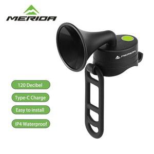 자전거혼 Merida 자전거 전기 경적 산악 도로 범용 벨 경고 알람 IP4 방수 120dB