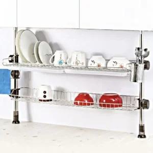 건조대 선반 식기 싱크대 80cm 정리대 부착식 기둥식 다용도선반 싱크대건조대 그릇정리대