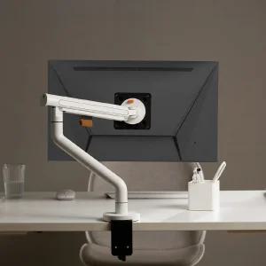 [리퍼] 카멜마운트 디자인 싱글 모니터 거치대 GDA2, 화이트