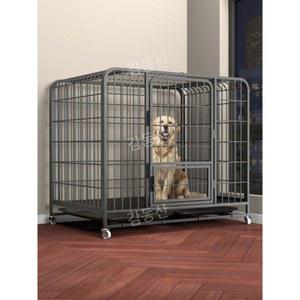 실내 철제 울타리 애견하우스 켄넬 케이지 대형견 애견 큰개집