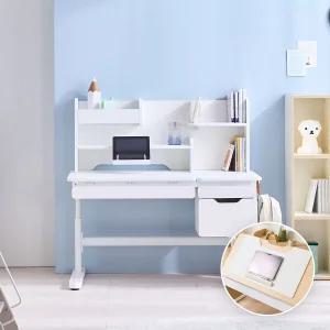 리바트 세계가구 프라임 키즈 각도높이조절 책상+데스크패드 세트