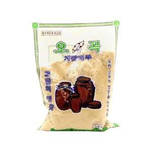 오곡식품 계량 메주 분말 1kg 고추장재료 된장만들기