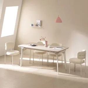 글로리 확장형 세라믹 식탁 테이블 4인용 8인용 그레이 1400 2000