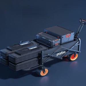 전동웨건 카트 트레일러 캐리어 전기 구르마 수레 나들이 캠핑용 장보기 다용도 야외