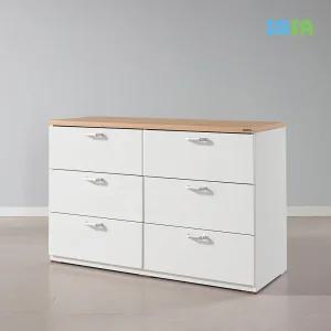 데코라인(매장상품) 리멤버 3단 와이드 서랍장 1200