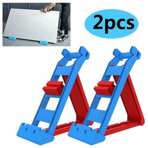 2pcs 합판 패널 마른 벽에서 나온 석고 보드 도구 손 대형 캐리어 타일 세라믹 모따기 밀링 도 컷 벽돌 도