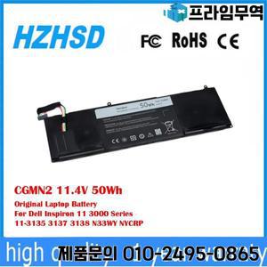 Dell Inspiron 11 3000 시리즈 11-3135 3137 N33WY NYCRP용 CGMN2 11.4V 50Wh 기존 노트북 배터리