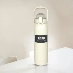 타이탄 원터치 보온 보냉병 1700ml 대용량 텀블러 편리한 휴대성