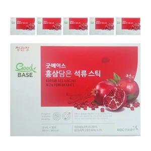 정관장 홍삼담은 석류스틱 10ml x 30포 6개