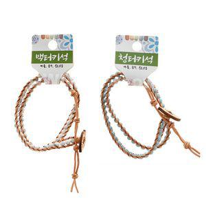 옥매듭 팔찌 터키석(선택) 재물 금전 풍요 부적팔찌