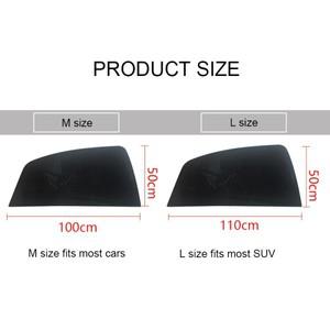 TOYOTA Prado RAV4 AVENSIS SUV 자동차 차양 사이드 윈도우 커버 보호 원근법 메쉬 범용 액세서리