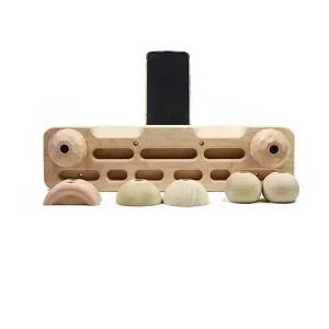 더블 볼 클라이밍 핑거 보드 홈 강도 트레이너 야외 풀업 체육관 스포츠 피트니스 장비 그립 강화제