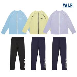 [롯데백화점]예일키즈 예일키즈 배색 집업 래쉬가드 상하세트 3종 택1 YM25LLD036