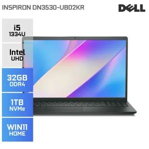 DELL 인스피론 15 DN3530 UB02KR 120Hz 업무용 인강용 대학생 노트북 (32GB/1TB/WIN11) YO