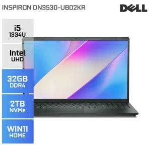 DELL 인스피론 15 DN3530 UB02KR 120Hz 업무용 인강용 대학생 노트북 (32GB/2TB/WIN11) YO