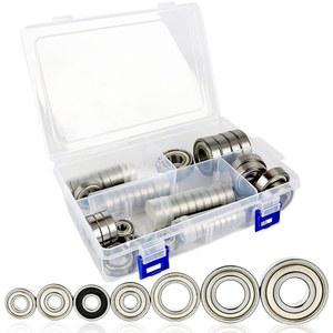 55개 볼 베어링 608RS/ 608ZZ/ 698ZZ/ 628ZZ/ 6903ZZ/ 6003Z/ 6203ZZ 스케이트보드 베어링 인라인 스케이트 3D 프린터 가구 휠용 소형 모음 키트, 7가지 스타일