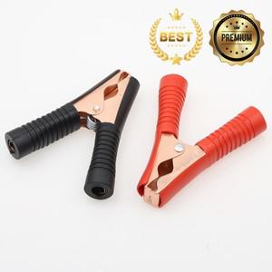 자동차 배터리용 100A 악어 클램프 빨간색 검정색 90 x 75 18mm 스파크 충전 액세서리