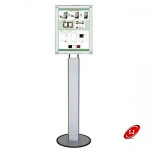 포스터 자석액자 스탠드 LG48S-AP A4 백색펄판넬 간판 포스터 진열 광고 배너 베너 현수막 전단