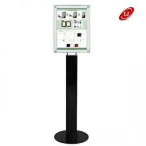 포스터 자석액자 스탠드 LG48B-AP B4 백색펄판넬 간판 포스터 진열 광고 배너 베너 현수막 전단