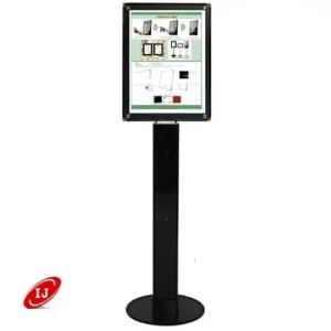 포스터 자석액자 스탠드 LG48B-AP A4 흑색펄판넬 간판 포스터 진열 광고 배너 베너 현수막 전단