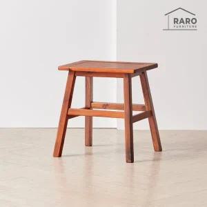 [라로퍼니처]마인 원목 화장대 스툴 감성 의자 화분 받침대