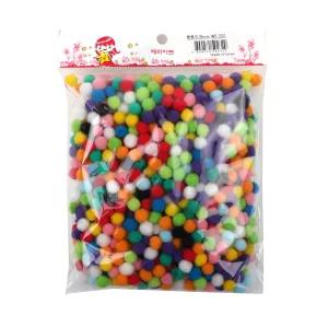 폼폼이 8mm 칼라혼합 뿅뿅이 퐁퐁이 뼝뼝이