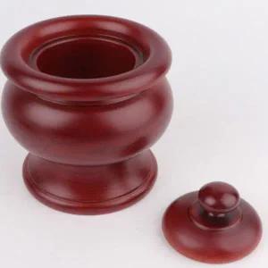 향기 나는 의식재현 나무향로 옻칠 제사 기구 꽂이 제기 향품