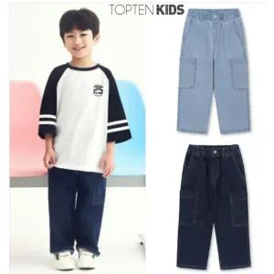 [탑텐키즈](타임스퀘어점패션관)데님 팬츠5종 19900기획전!! [25SS MKF1DP1211,MKF1DP1212,MKF1DP2211,M...