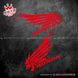 오토바이 스티커용품 1쌍 혼다 호환호환윙 스컬 CBR1000 600RR CB650F CBR300R VFR1200 CM500 방수 반사 스
