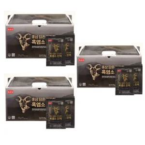 한삼근 홍삼 담은 흑염소 진액 70ml X 30포 3박스