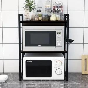 렌지대 밥통 3단 오븐 선반 주방수납장 전자렌지대 전자 전자렌지렉