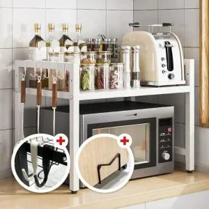 수납 전자레인지 선반 렌지대 2단