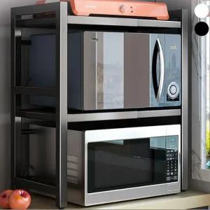 거치대 오븐 전자레인지 선반 높너비 조절 우리몰 2단