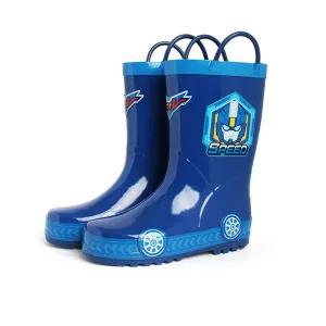 [보리보리/알파슈]또봇V 러버 레인부츠_블루