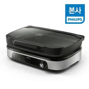[필립스] 논스틱 코팅 양면 180도 멀티 전기그릴 HD6212/90